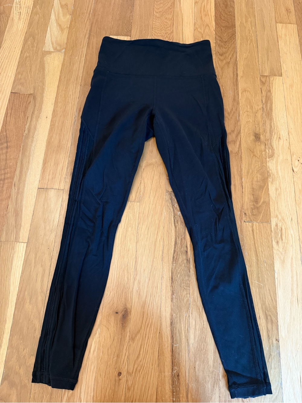 Black High-Waist Performance Leggings
